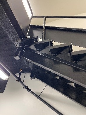 Custom Fabricated Steel Staircase