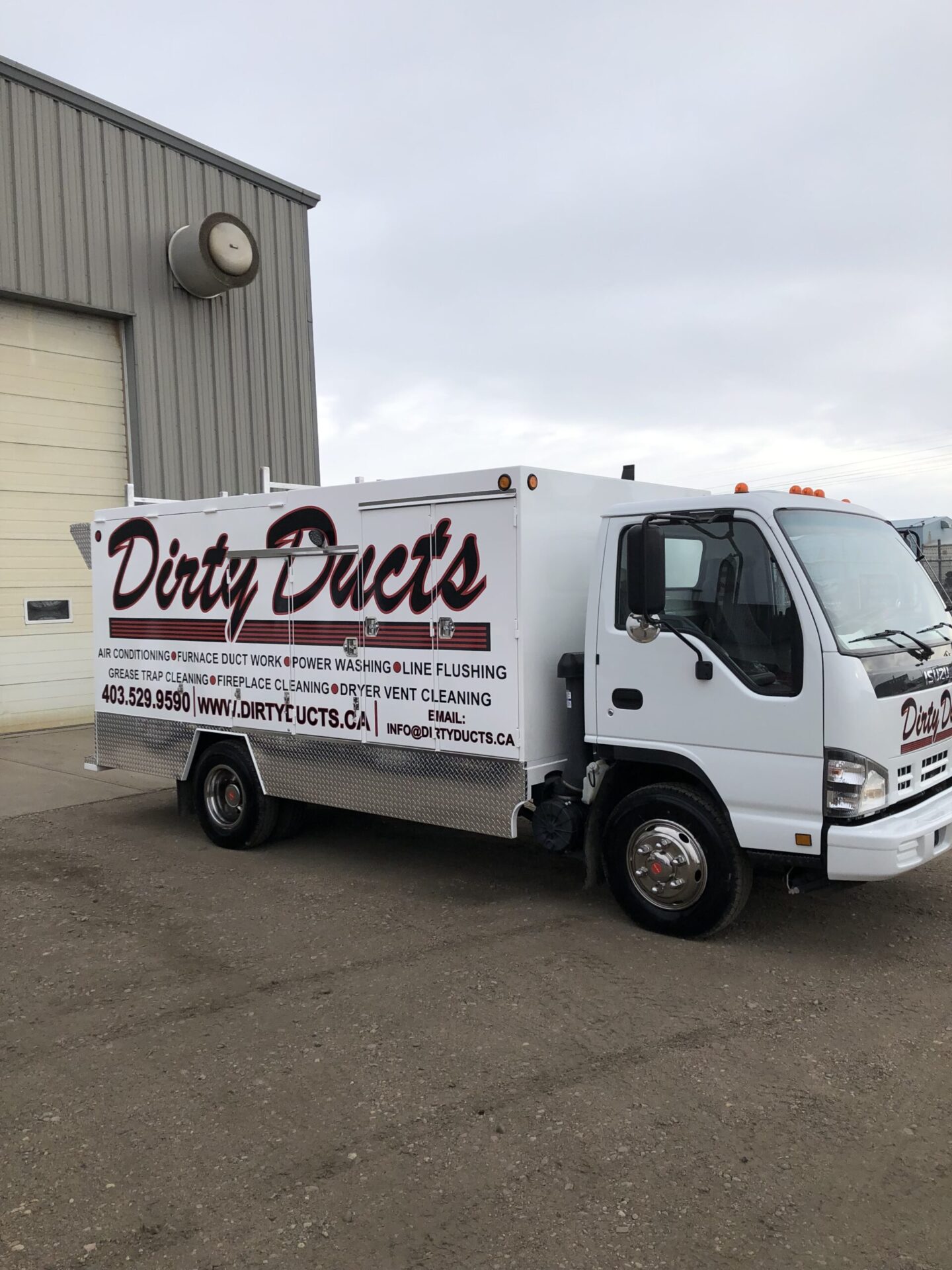 Custom Fabricated Truck Body Dirty Ducts